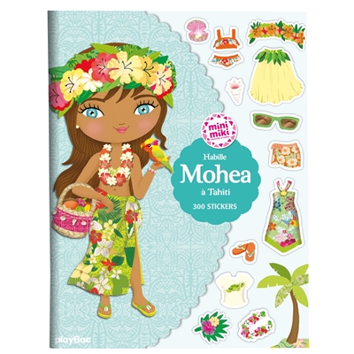 habille mohea à tahiti : 300 stickers