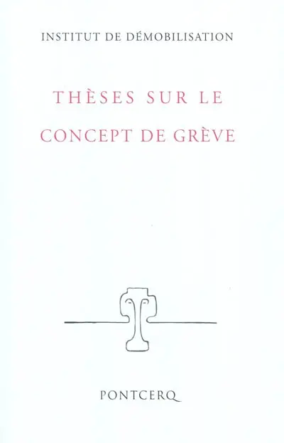 Thèses sur le concept de grève