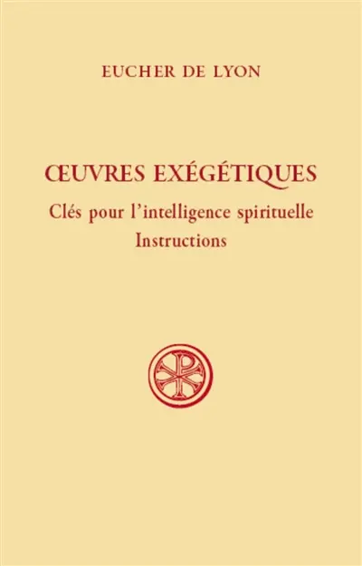 Oeuvres exégétiques