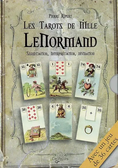 Les tarots de Mlle Lenormand : signification, interprétation, divination
