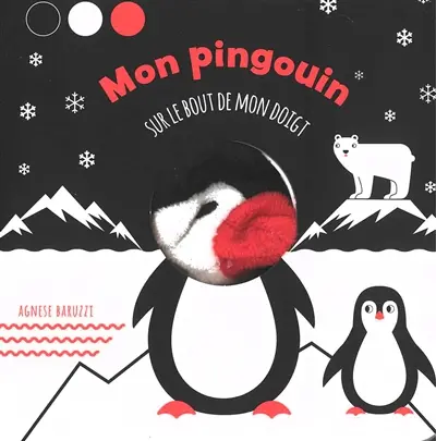 Mon pingouin : sur le bout de mon doigt