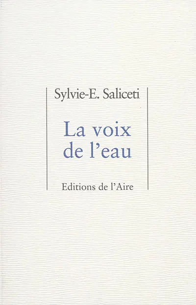 La voix de l'eau