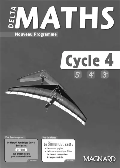 Delta maths cycle 4, 5e, 4e, 3e : nouveau programme : livre du professeur