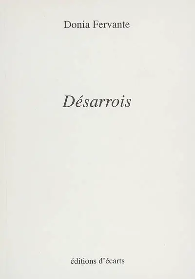 Désarrois