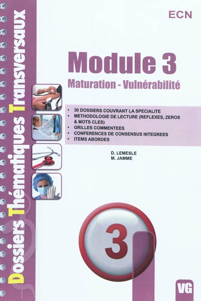 Module 3 : maturation, vulnérabilité