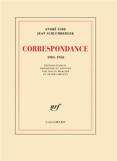 Correspondance 1901-1950