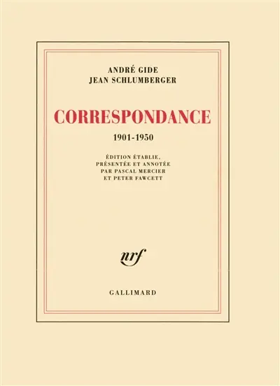 Correspondance 1901-1950