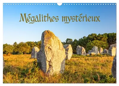 Mégalithes mystérieux (Calendrier mural 2026 DIN A3 vertical), CALVENDO calendrier mensuel : Une rencontre avec des visages du néolithique