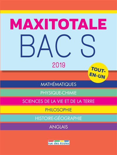 Maxitotale bac S 2019 :...