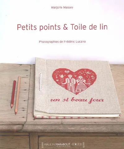 Petits points et toile de lin