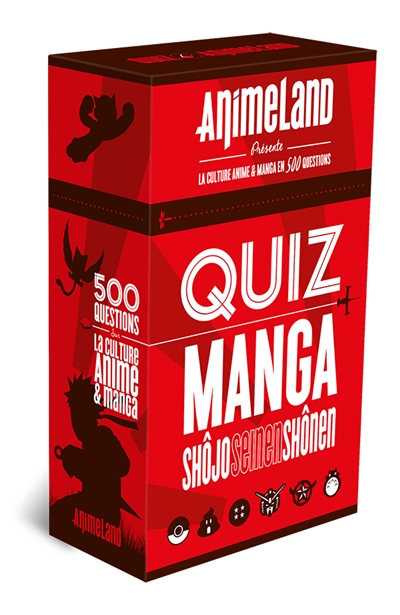 Quiz manga : shôjo, seinen, shônen : 500 questions sur la culture anime & manga