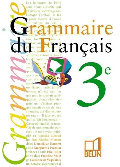 Grammaire du français, 3e