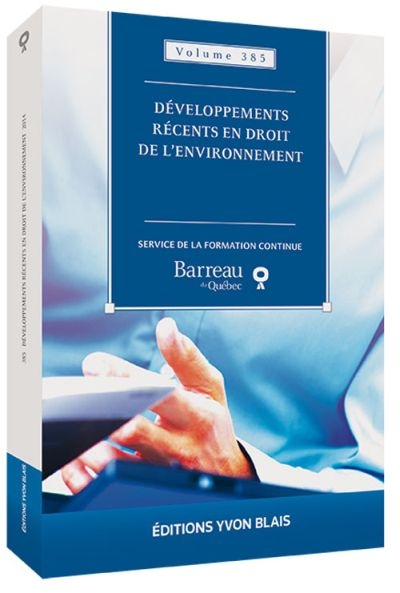 Développements récents en droit de l'environnement 2014