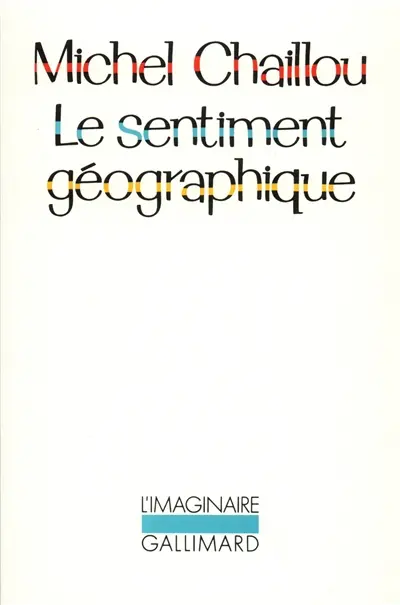 Le Sentiment géographique