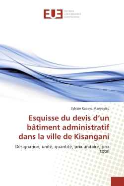 Esquisse du devis d'un...