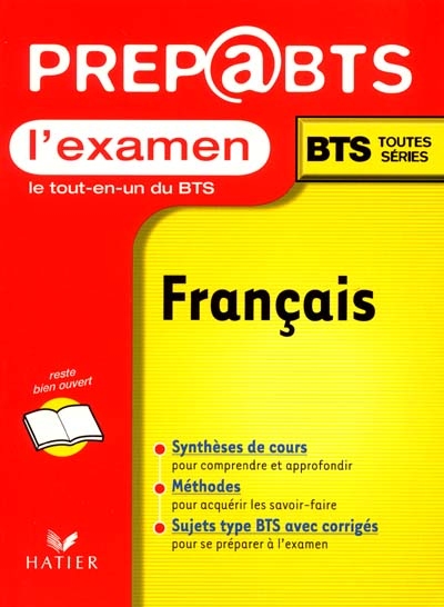 L'examen français BTS