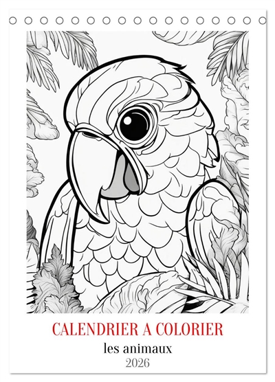 Calendrier à colorier...