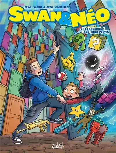 Swan & Néo : brothers. Vol. 7. Le labyrinthe aux 1000 portes
