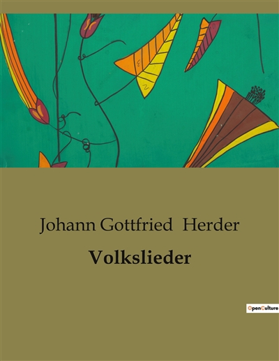 Volkslieder : Eine...