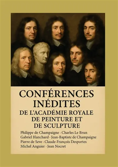 Conférences inédites de l'Académie royale de peinture et de sculpture : Manuscrits historiques révélant l'art classique français du XVIIe siècle