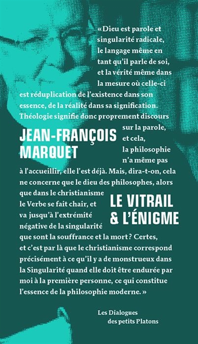 Le vitrail & l'énigme : dialogue avec Philippe Soual