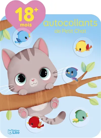 Autocollants de Petit Chat : 18 mois +