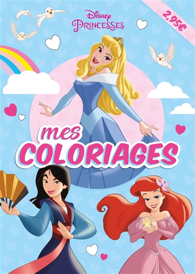 Disney princesses : mes coloriages