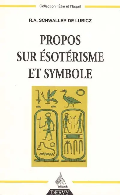 Propos sur ésotérisme et symbole