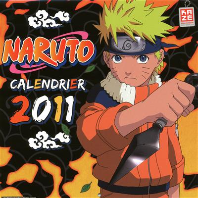 Naruto : calendrier 2011