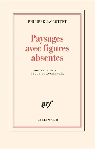 Paysages avec figures absentes