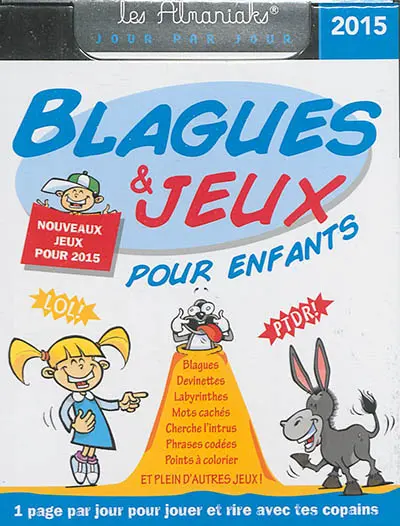 Blagues et jeux pour enfants 2015