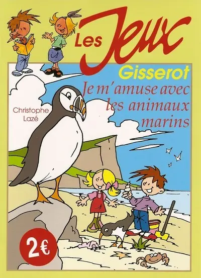 Je m'amuse avec les animaux du bord de mer