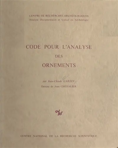 Code pour l'analyse des ornements