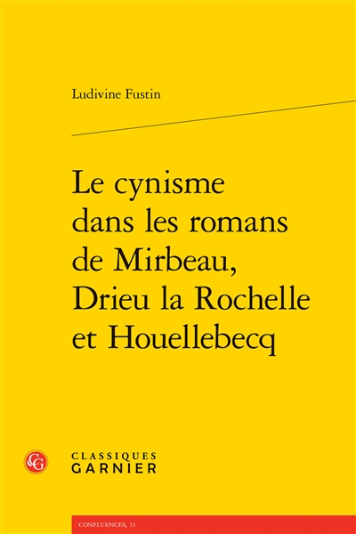 Le cynisme dans les romans...