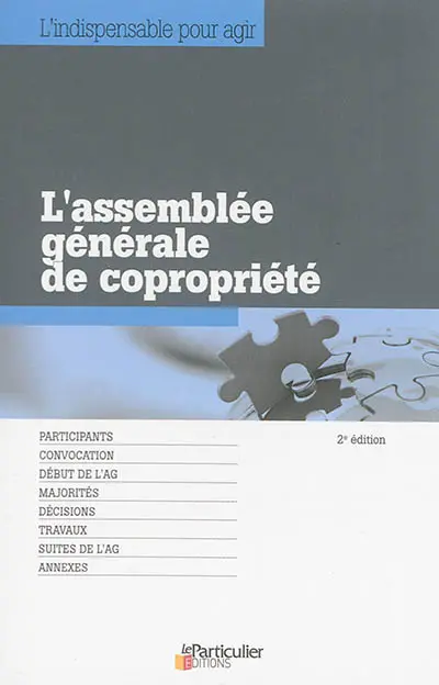 L'assemblée générale de copropriété