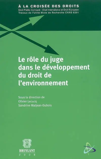 Le rôle du juge dans le développement du droit de l'environnement