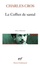 Le coffret de santal - Charles Cros