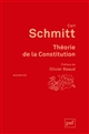 Théorie de la Constitution - Carl Schmitt